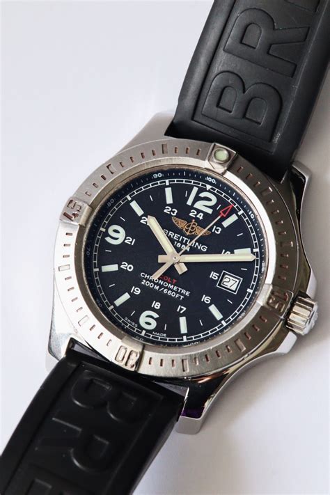 breitling colt bezel|Breitling colt chronometre.